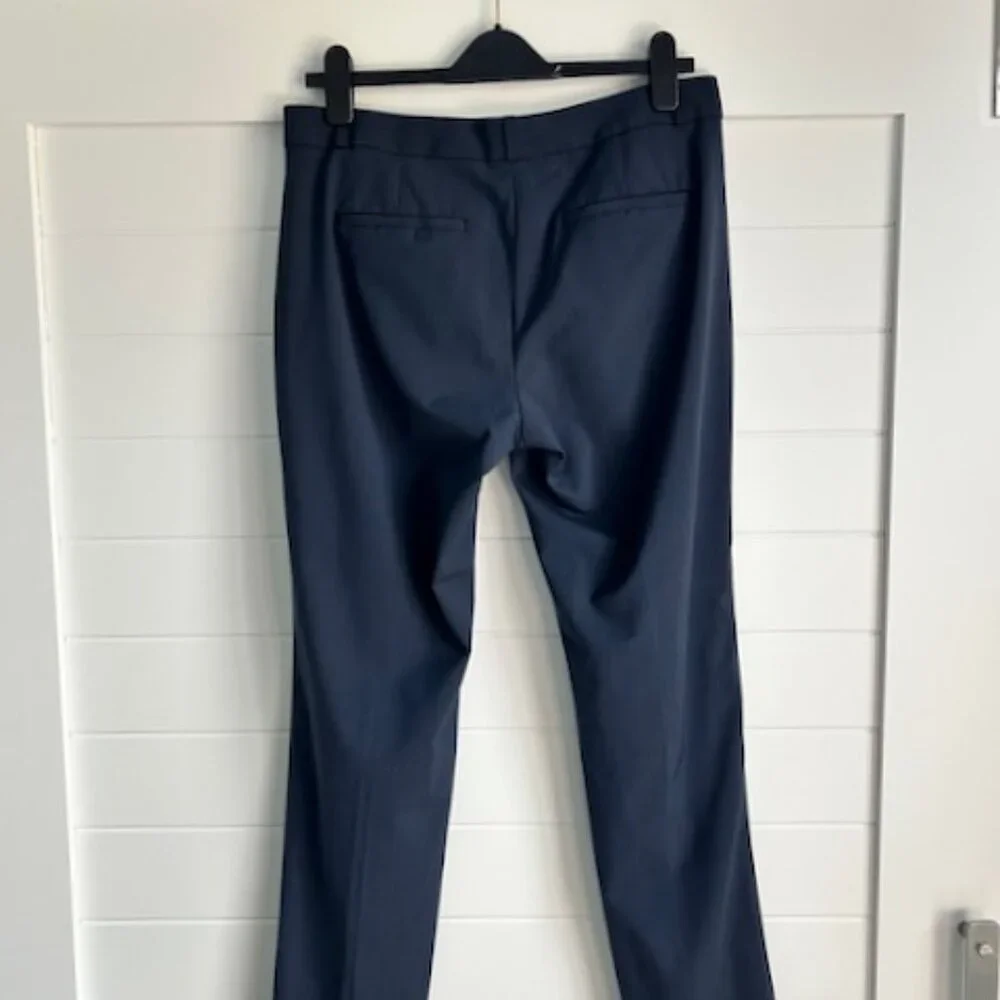Banana Republic Ryan Fit Blue Straight Leg Trouser Pant Size 8 - Picture 4 of 8